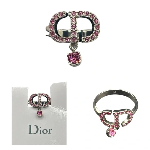 Dior Petit CD Gem Ring - Picture 1 of 5